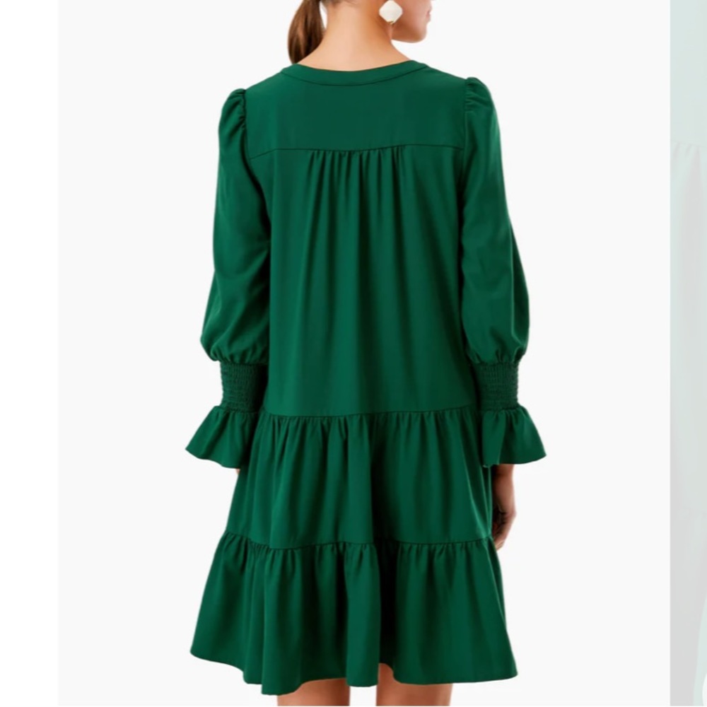 Hunter Green Crepe Kenzo Dress
POMANDER PLACE - Picture 6 of 13